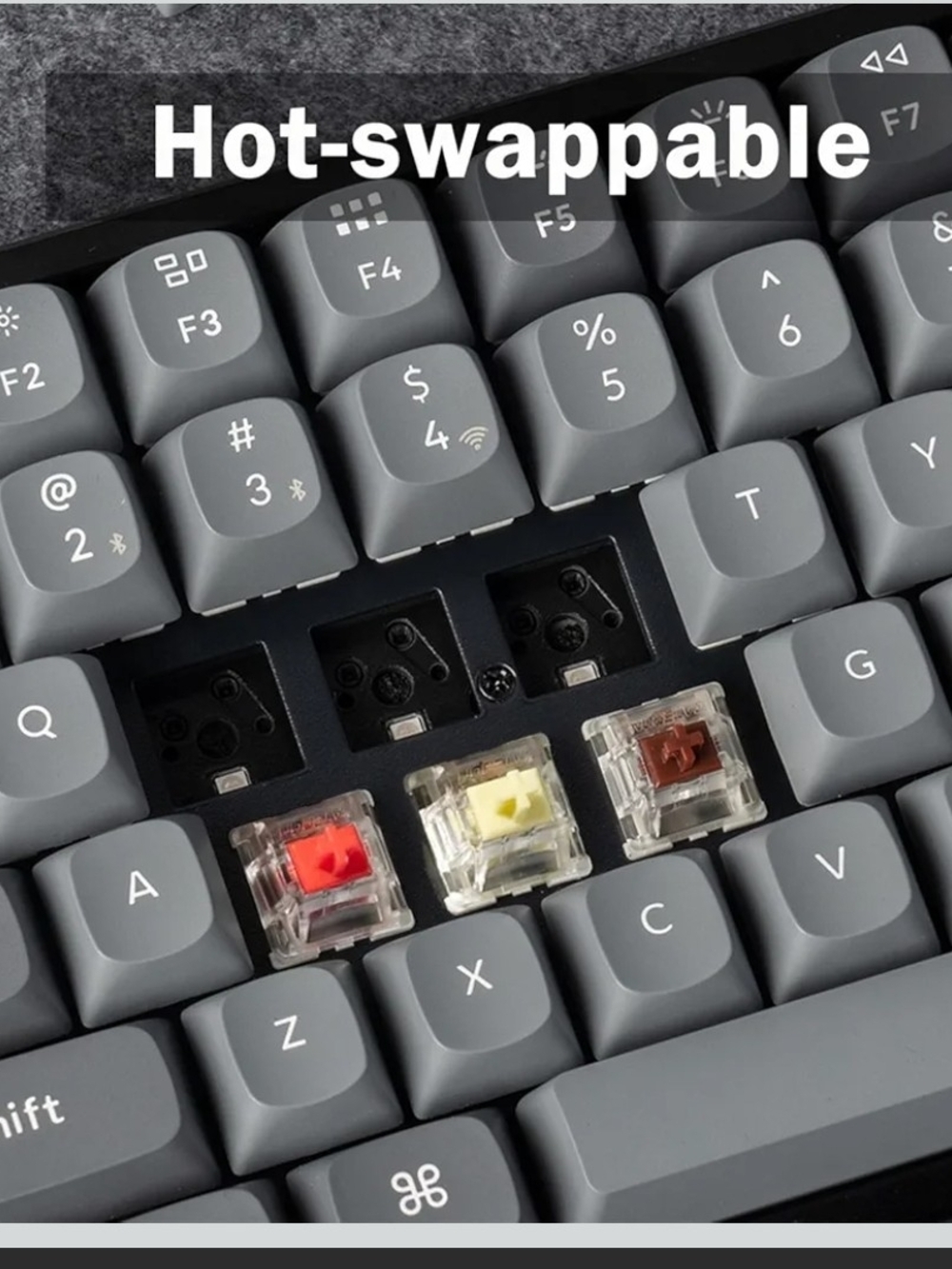 Mechanical KeyboardKeychron K10 Max Wireless Mechanical Keyboard RGB Hot Swap QM - Picture 2 of 6